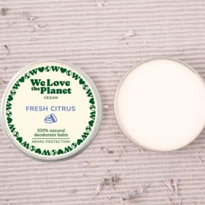 Desodorante crema en lata Fresh Citrus de We Love The Planet de 35 g.