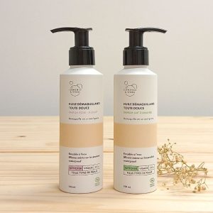 Aceite desmaquillante que emulsiona con agua para eliminar el maquillaje rápido cuidando la piel sin frotar.