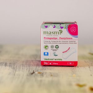 protegeslips ecológicos MASMI con algodón 100% ecológico