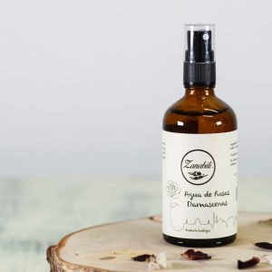 Tónico facial agua de rosas Zanabili